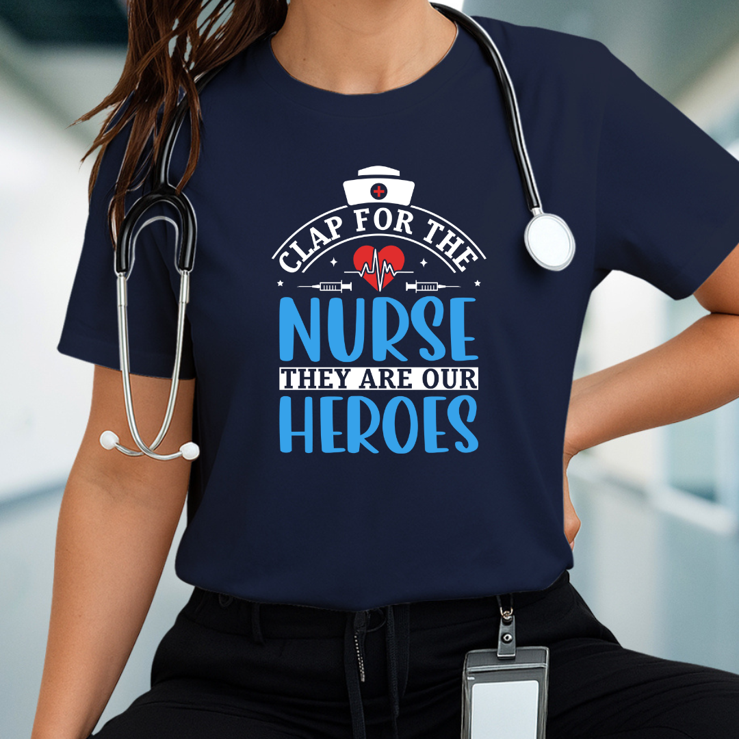 Nurse Heroes Tee, Unisex Short Sleeve Shirt, Healthcare Worker Gift, Appreciation Shirt, Medical Profession Apparel, Nursing Pride Top