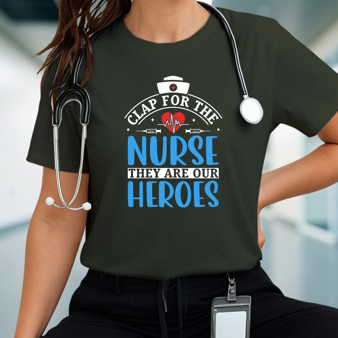 Nurse Heroes Tee, Unisex Short Sleeve Shirt, Healthcare Worker Gift, Appreciation Shirt, Medical Profession Apparel, Nursing Pride Top