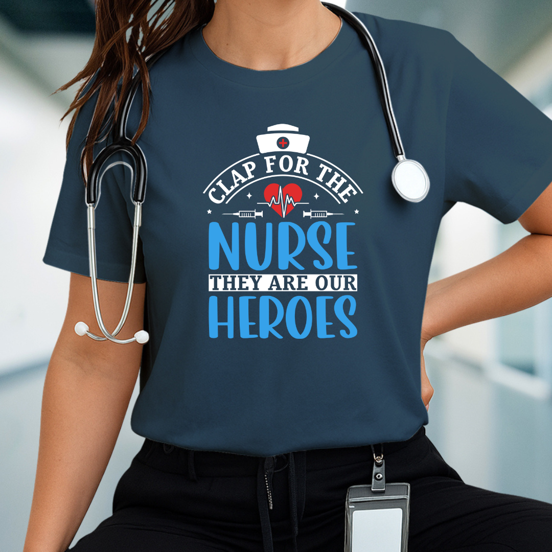 Nurse Heroes Tee, Unisex Short Sleeve Shirt, Healthcare Worker Gift, Appreciation Shirt, Medical Profession Apparel, Nursing Pride Top