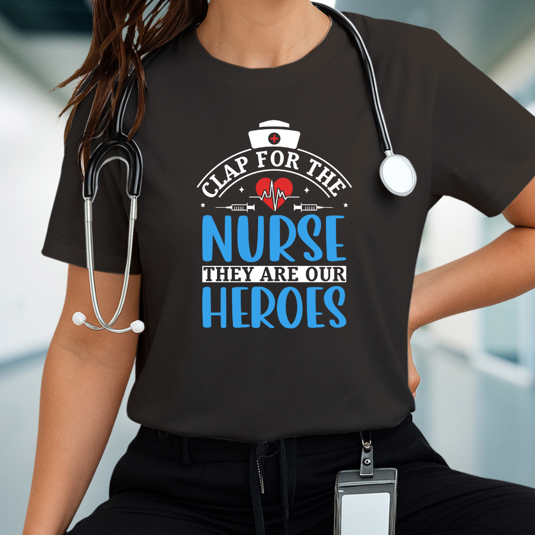 Nurse Heroes Tee, Unisex Short Sleeve Shirt, Healthcare Worker Gift, Appreciation Shirt, Medical Profession Apparel, Nursing Pride Top