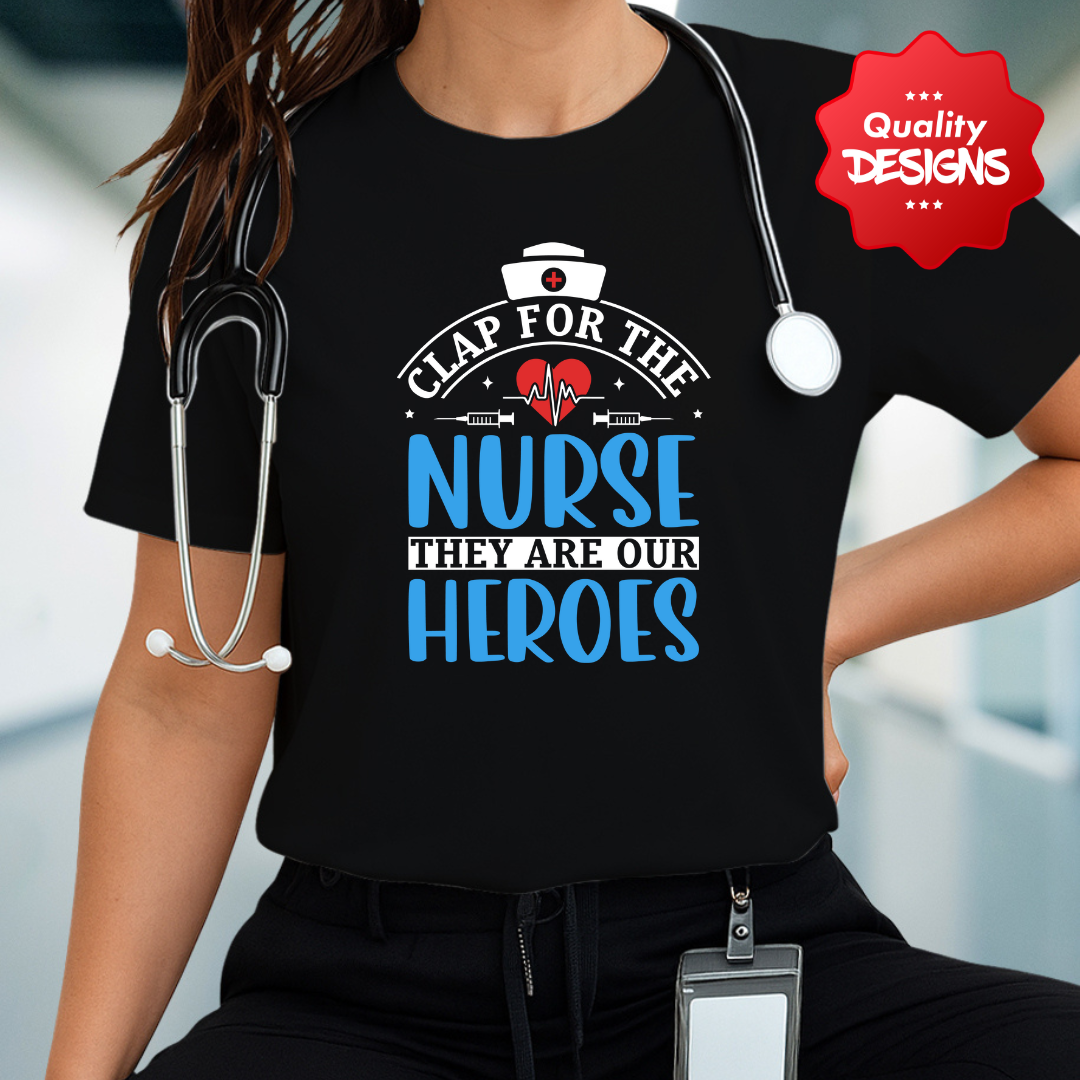 Nurse Heroes Tee, Unisex Short Sleeve Shirt, Healthcare Worker Gift, Appreciation Shirt, Medical Profession Apparel, Nursing Pride Top