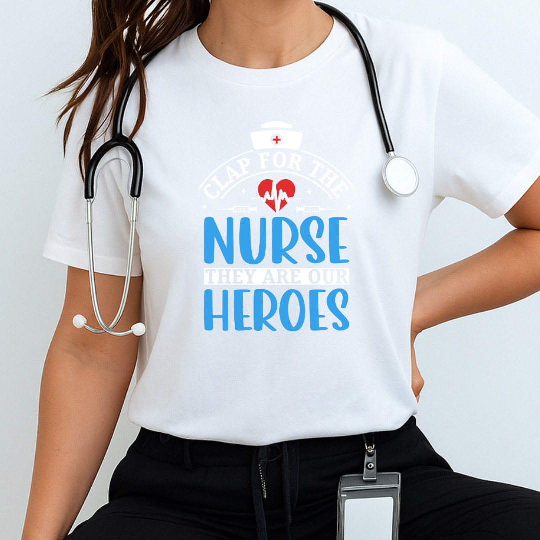 Nurse Heroes Tee, Unisex Short Sleeve Shirt, Healthcare Worker Gift, Appreciation Shirt, Medical Profession Apparel, Nursing Pride Top