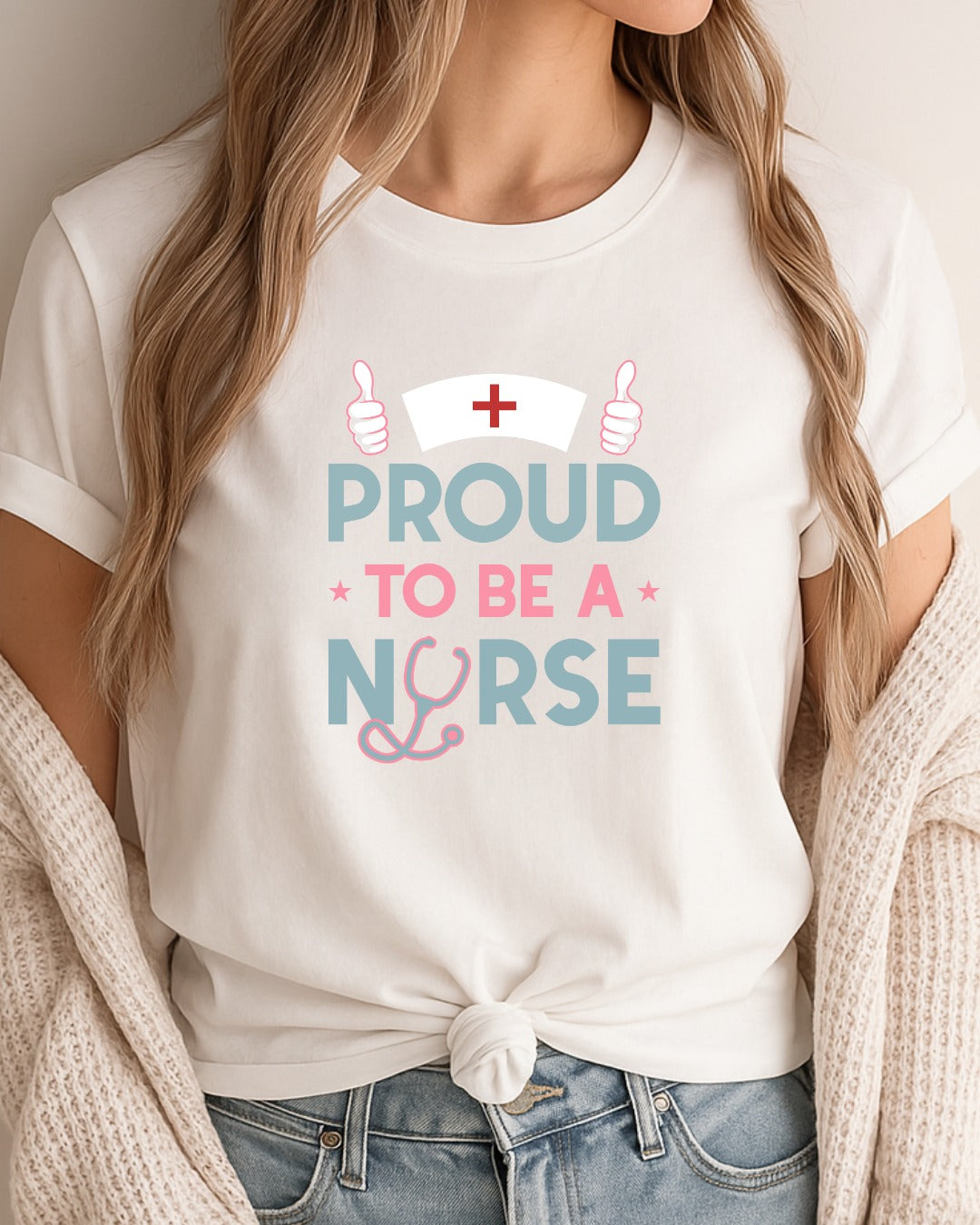 Proud Nurse Tee, Gift for Nurses, Medical Profession Apparel, Healthcare Worker Shirt, Nurse Gift