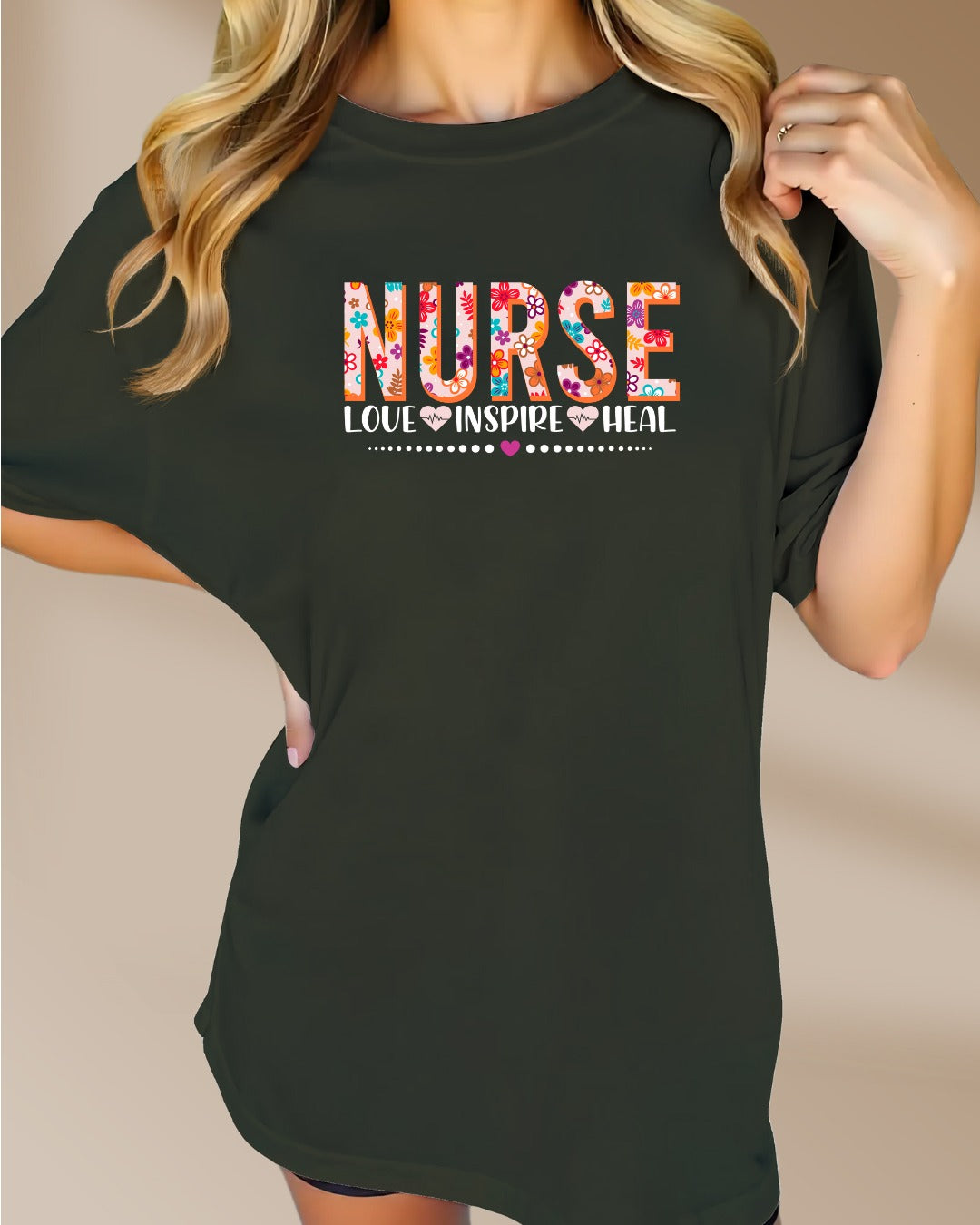 Colorful Nurse Appreciation Tee, Perfect Gift for Healthcare Workers, Nurse Day, Medical Professionals, Nurse Gift