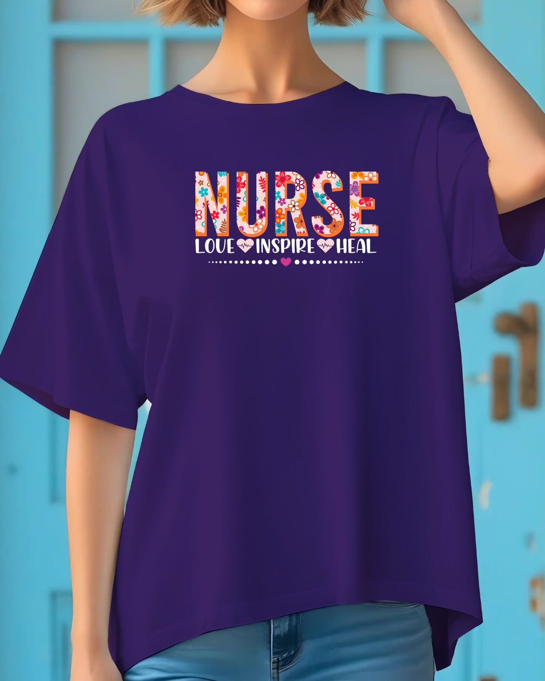 Colorful Nurse Appreciation Tee, Perfect Gift for Healthcare Workers, Nurse Day, Medical Professionals, Nurse Gift