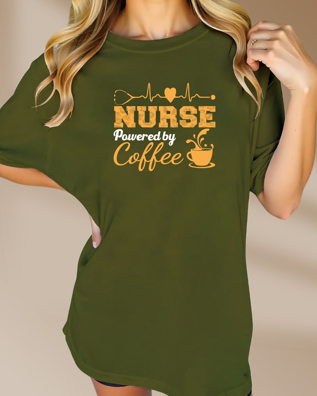 Nurse Coffee Tee, Funny Nursing Shirt, Gift for Nurses, Medical Life Apparel, Healthcare Humor T-Shirt. Nurse Workers