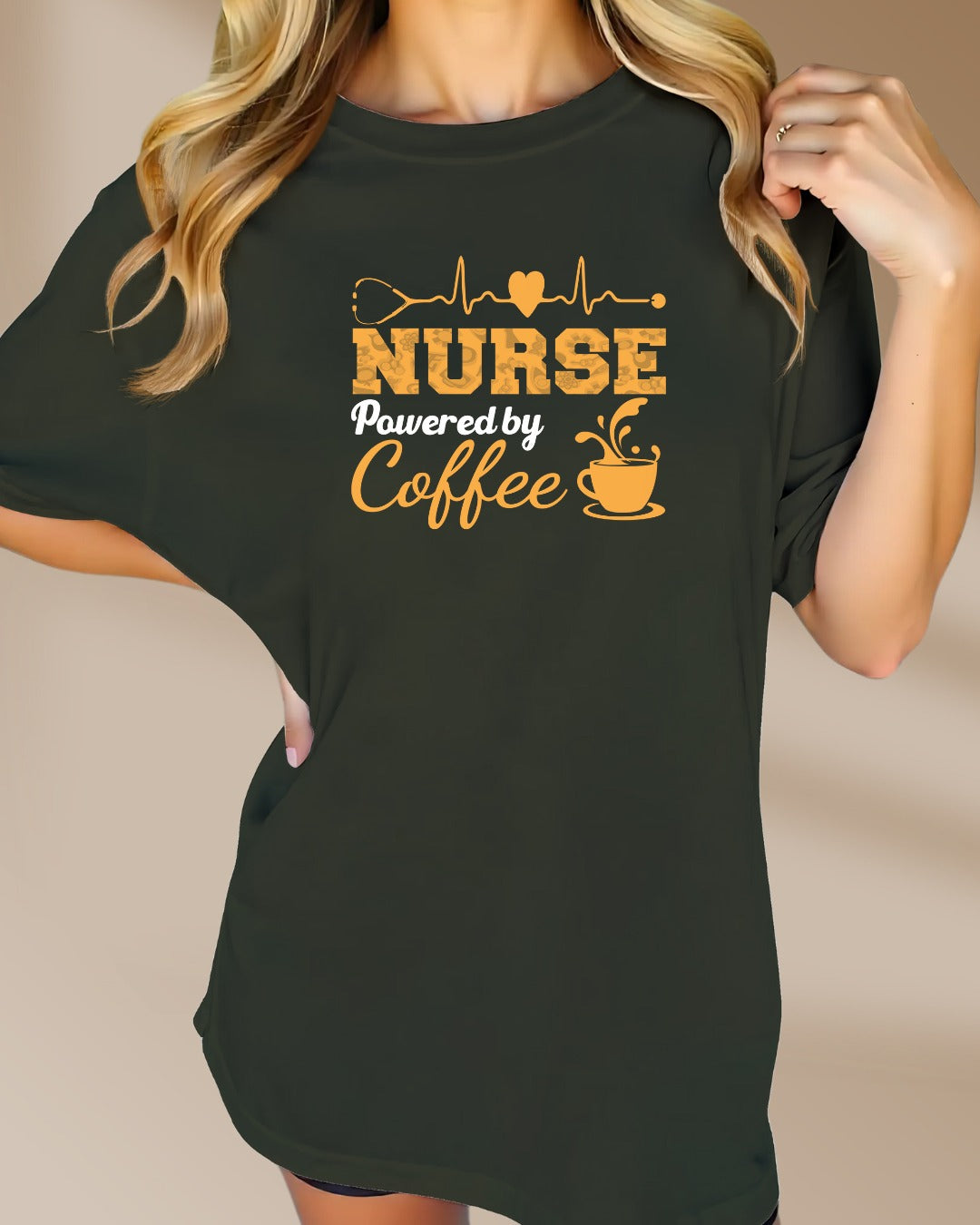 Nurse Coffee Tee, Funny Nursing Shirt, Gift for Nurses, Medical Life Apparel, Healthcare Humor T-Shirt. Nurse Workers