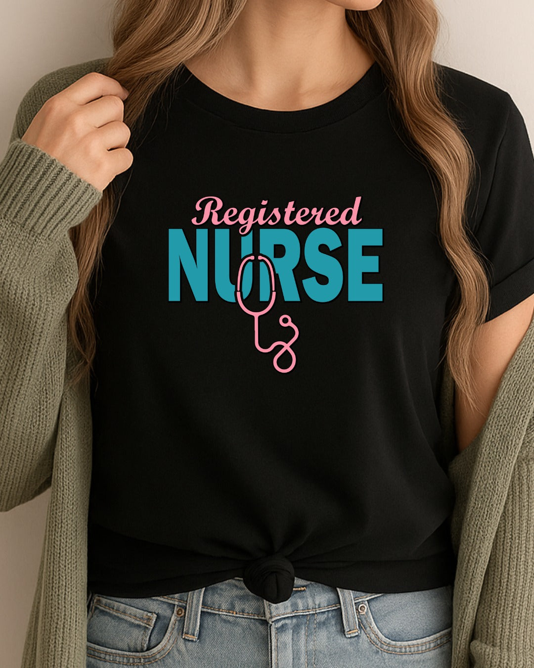 Nurse Jersey Tee, Nurse Life Shirt, Gift for Nurses, Medical Professional Apparel, Healthcare Pride, Cute Nurse T-Shirt