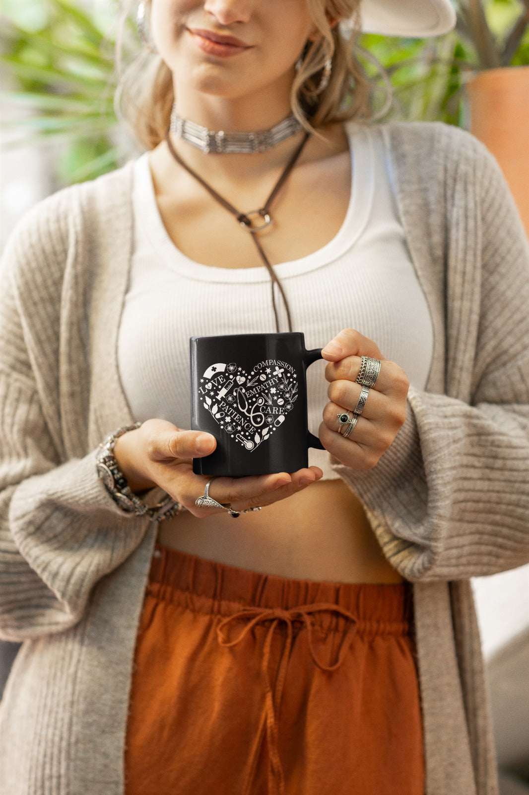 Heartfelt Compassion Mug, Perfect for Gifts, Self-Care, Coffee Lovers, Empathy, and Encouragement
