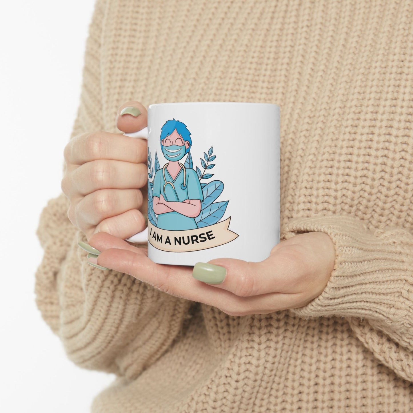 Nurse Appreciation Mug, Inspirational Coffee Cup, Medical Staff Gift, Hero Mug, Birthday Gift for Nurses, Motivational Cup
