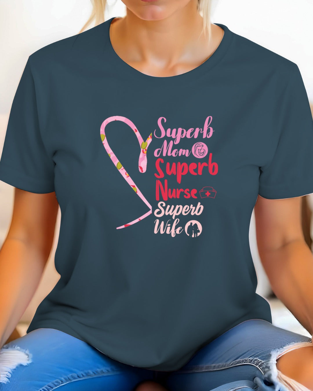 Superb Nurse Unisex Tee, Perfect Gift for Healthcare Heroes, Nursing Students, Medical Awareness Events, Casual Wear