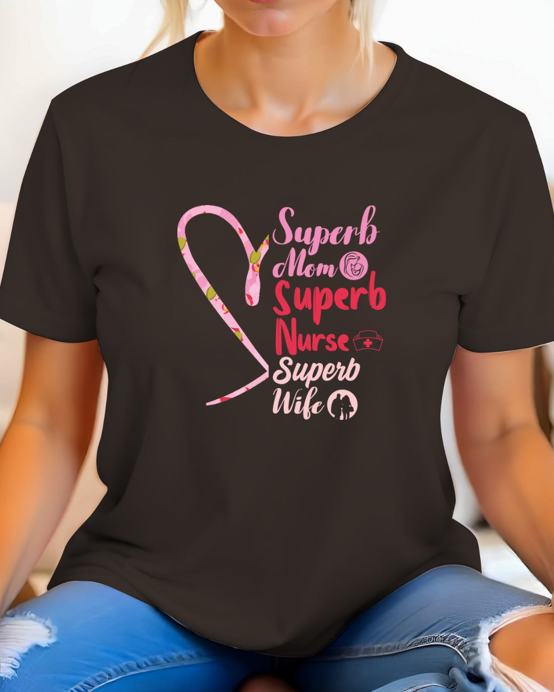 Superb Nurse Unisex Tee, Perfect Gift for Healthcare Heroes, Nursing Students, Medical Awareness Events, Casual Wear