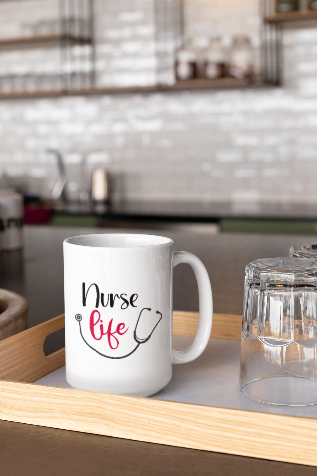 Nurse Life Mug, Medical Staff Gift, RN Coffee Cup, Nurse Appreciation, Hospital Worker Tea Mug, Nursing Student Mug, Nursing Mug, Nurse Mug