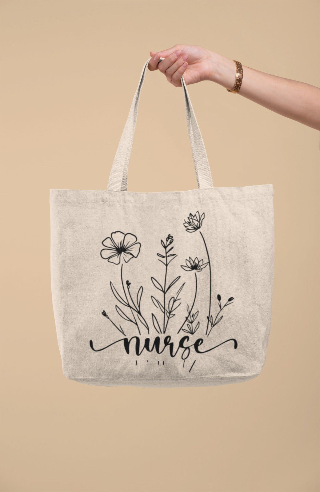 Nurse T-shirt, Medical Professional Tote Bag, Healthcare Worker Gift, Nurse Appreciation, RN LPN CNA, Nursing Bag, Nurse Student Bag