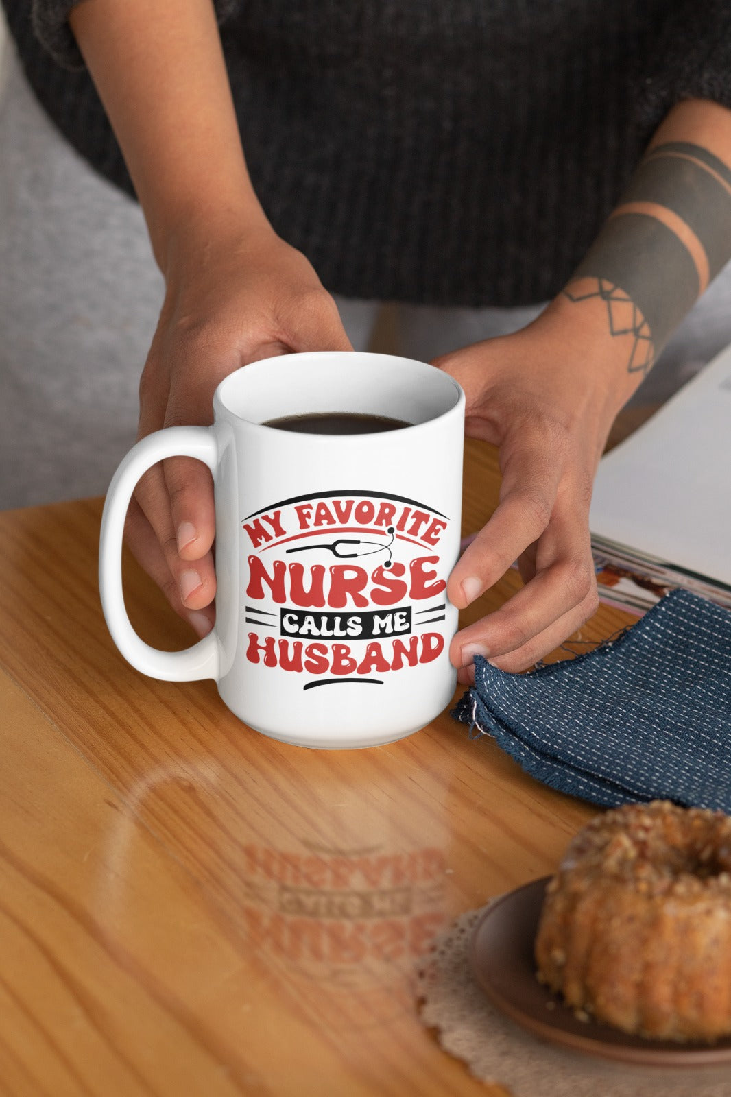 Nurse Mug, Healthcare Worker Coffee Mug, RN Gift, CNA Appreciation, Medical Professional Tea Mug, Nursing Student Mug, Medical Nurse Mug