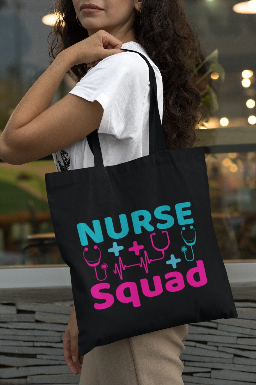 Nurse Squad Tote Bag, Perfect Gift For Nurses, Medical Professionals, Hospital Tote Bag, Nurse Appreciation, Nursing Student Bag, Medical Bag