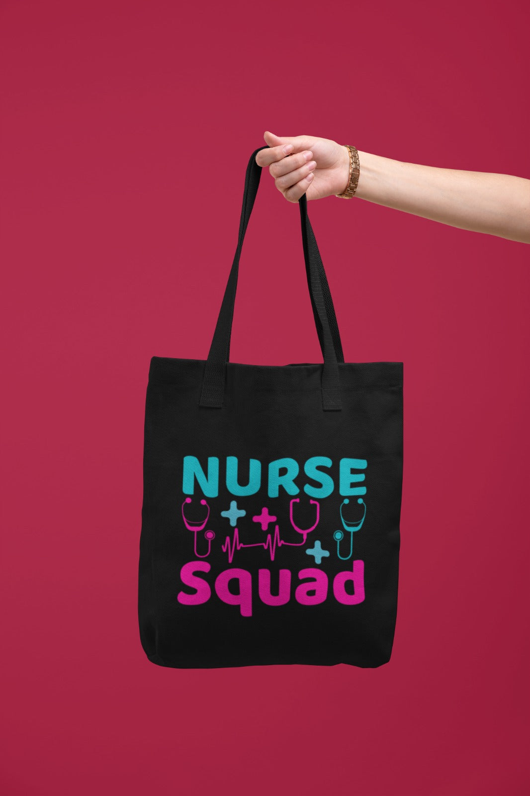 Nurse Squad Tote Bag, Perfect Gift For Nurses, Medical Professionals, Hospital Tote Bag, Nurse Appreciation, Nursing Student Bag, Medical Bag