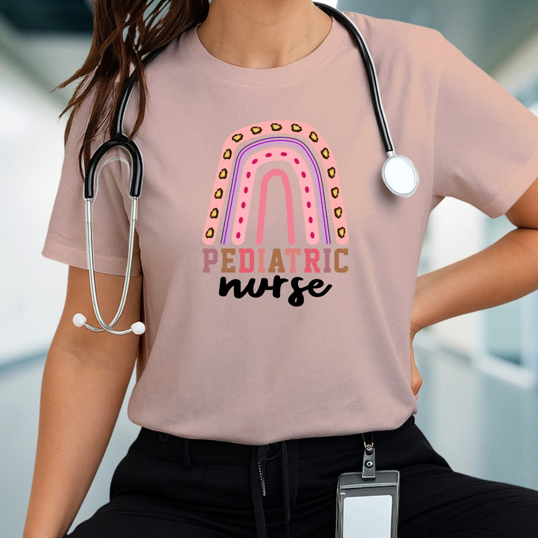 Pediatric Nurse T-shirt, Medical Scrubs Gift, Hospital Nurse T-shirt, Healthcare Worker Shirt, Gift For Nurses, Nursing Student Shirt