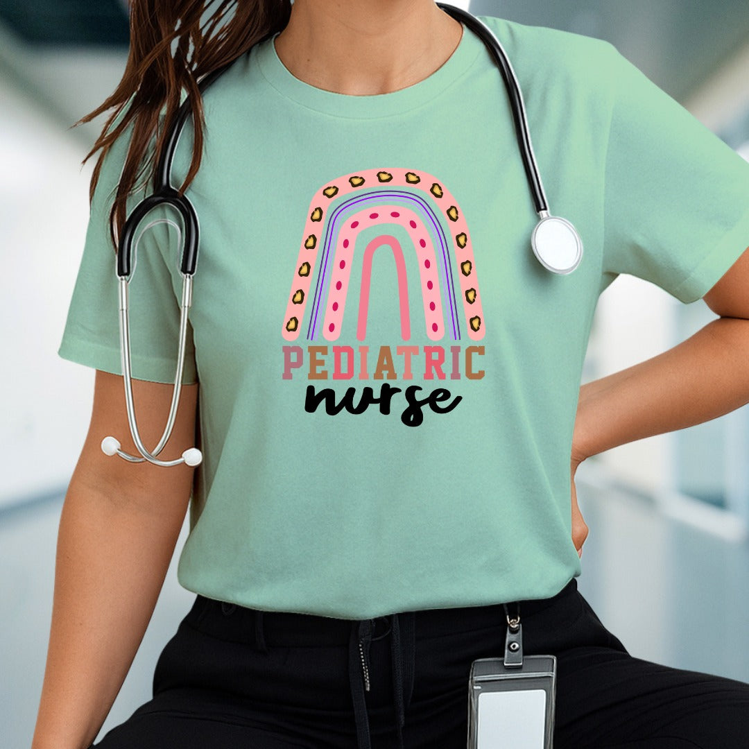 Pediatric Nurse T-shirt, Medical Scrubs Gift, Hospital Nurse T-shirt, Healthcare Worker Shirt, Gift For Nurses, Nursing Student Shirt