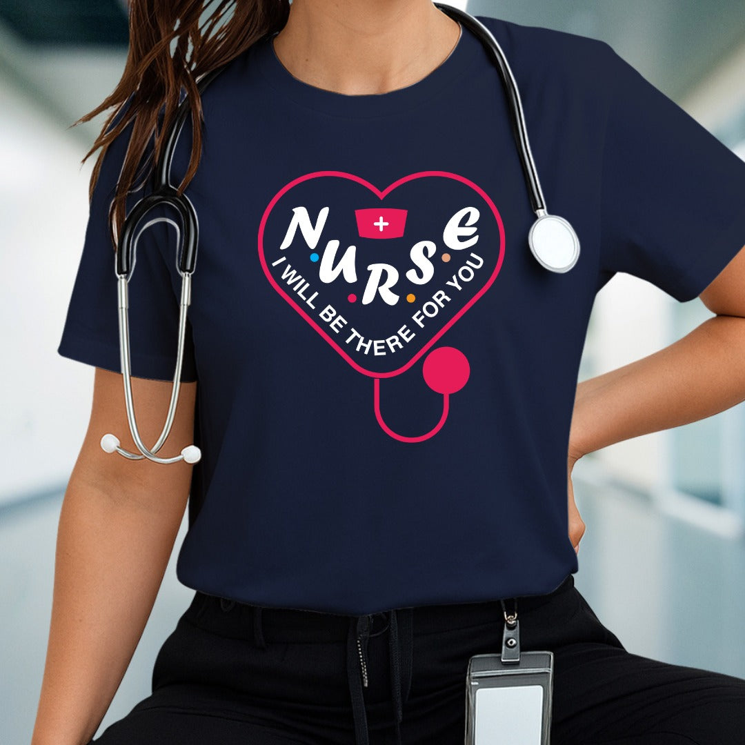 Nurse Heart Graphic T-shirt, Healthcare Worker Gift Tee, Medical Staff Apparel, Hospital Scrubs Shirt, Gift For nurses, Nursing Student Tee
