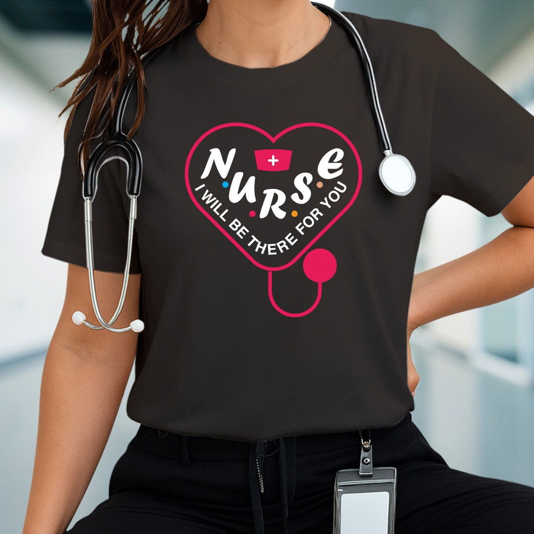 Nurse Heart Graphic T-shirt, Healthcare Worker Gift Tee, Medical Staff Apparel, Hospital Scrubs Shirt, Gift For nurses, Nursing Student Tee