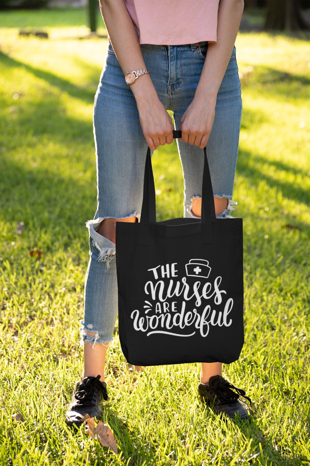 Nurse Cotton Canvas Tote Bag, Medical Professional Gift, Nursing School Student Tote, Cute Nurse Appreciation Gift, Hospital Bag, Nurse Bag