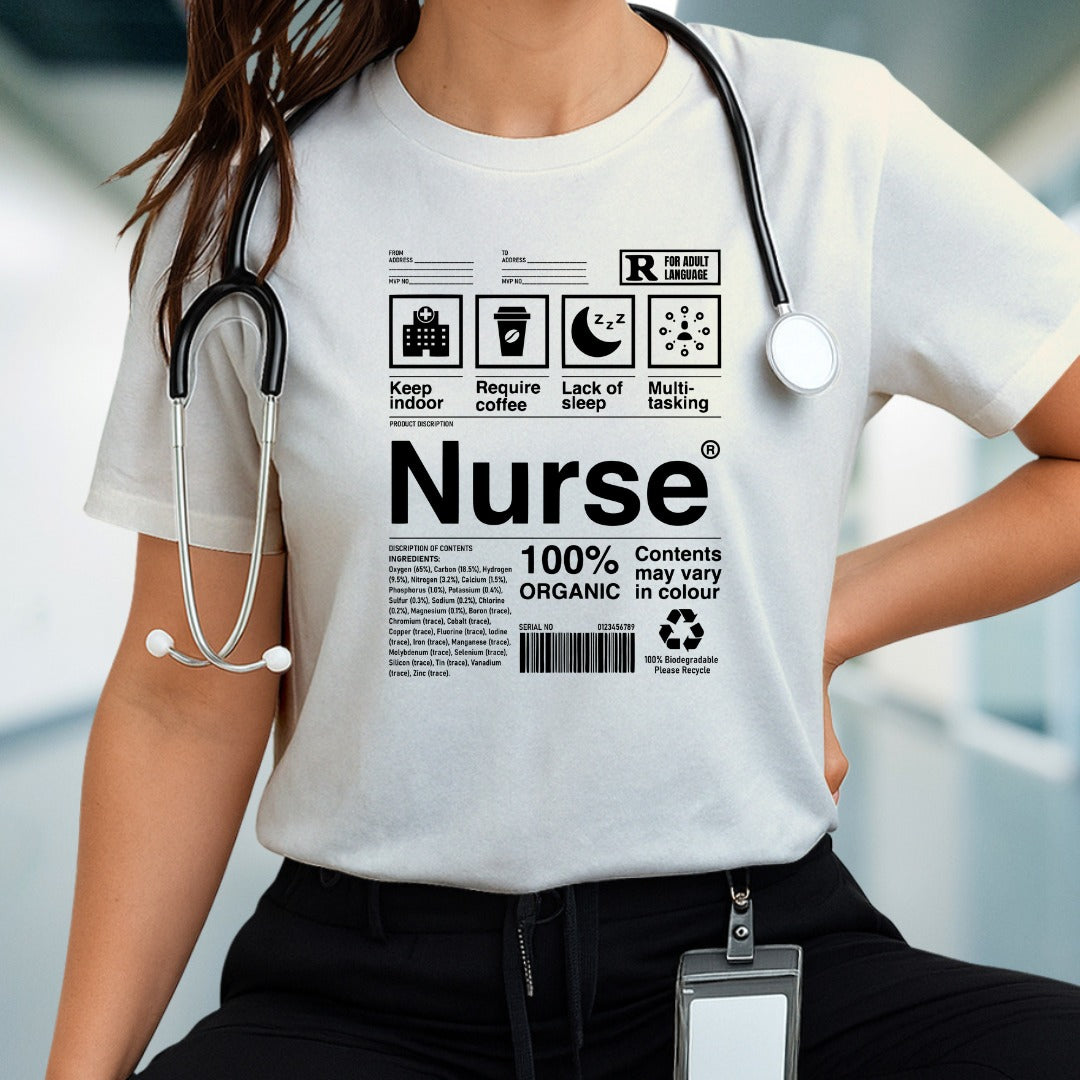 Nurse Unisex T-Shirt,RN Nursing Gift, Medical Staff Shirt, Healthcare Worker Top,Nurse Appreciation Tee, Hospital Worker Gift, Nursing Shirt