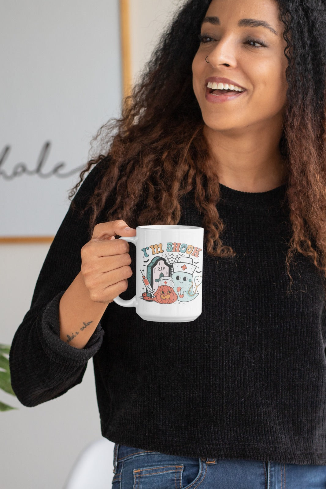 Cute Doctor Ceramic Mug | Fun Coffee Cup for Healthcare Workers, Nurse Gift, Medical Student, Birthday, Appreciation Day
