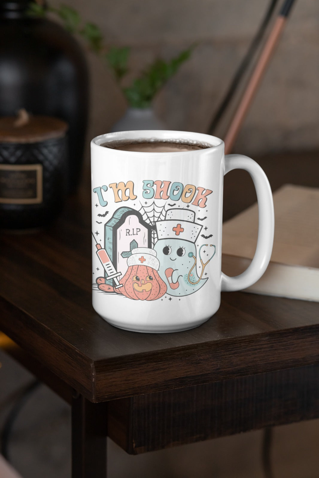 Cute Doctor Ceramic Mug | Fun Coffee Cup for Healthcare Workers, Nurse Gift, Medical Student, Birthday, Appreciation Day