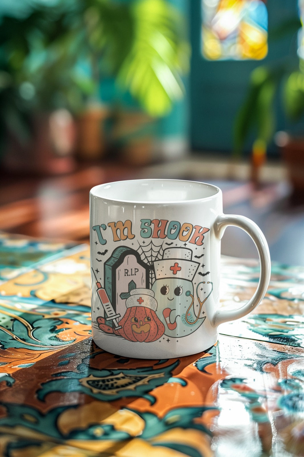 Cute Doctor Ceramic Mug | Fun Coffee Cup for Healthcare Workers, Nurse Gift, Medical Student, Birthday, Appreciation Day