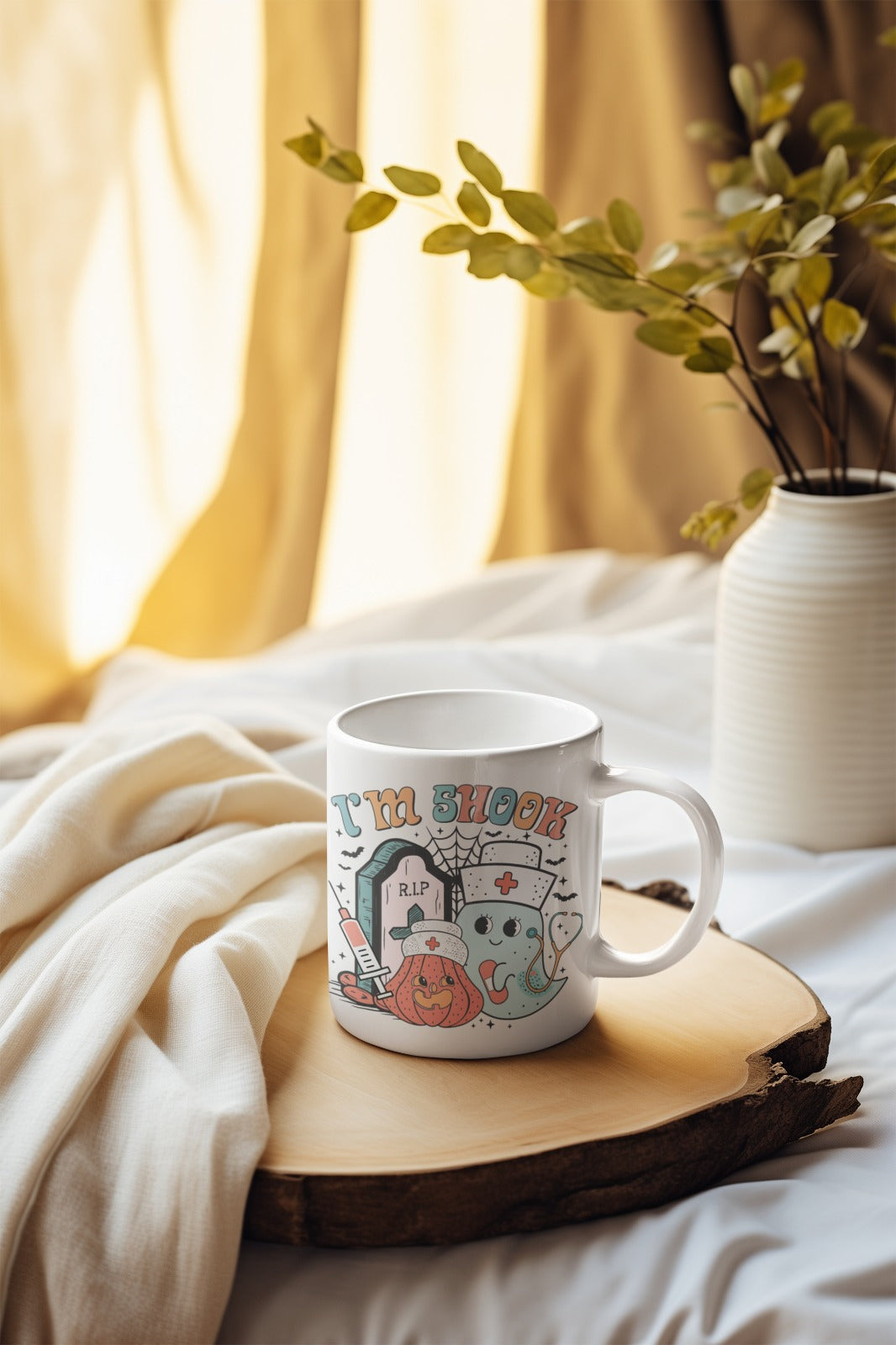 Cute Doctor Ceramic Mug | Fun Coffee Cup for Healthcare Workers, Nurse Gift, Medical Student, Birthday, Appreciation Day