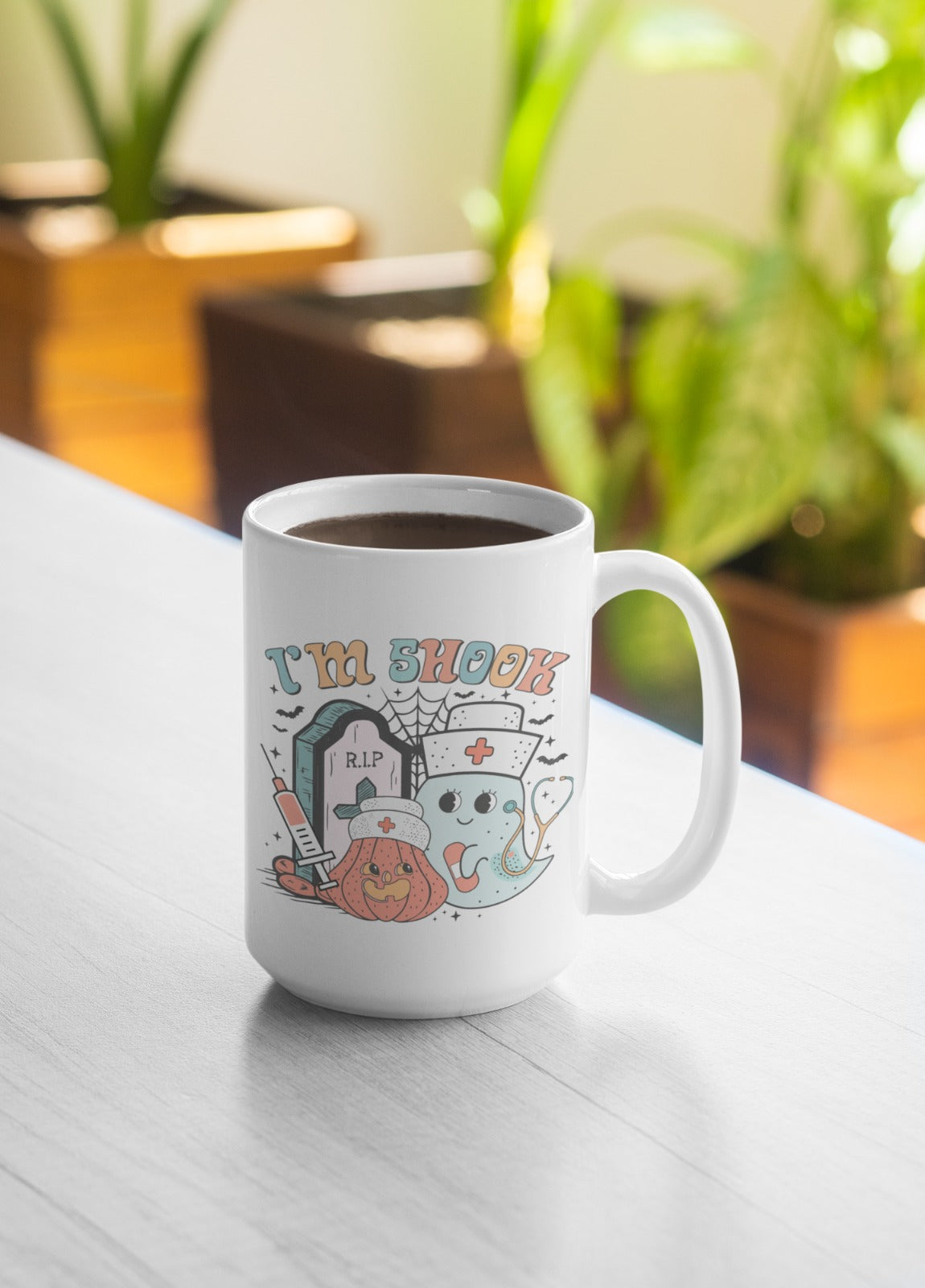 Cute Doctor Ceramic Mug | Fun Coffee Cup for Healthcare Workers, Nurse Gift, Medical Student, Birthday, Appreciation Day