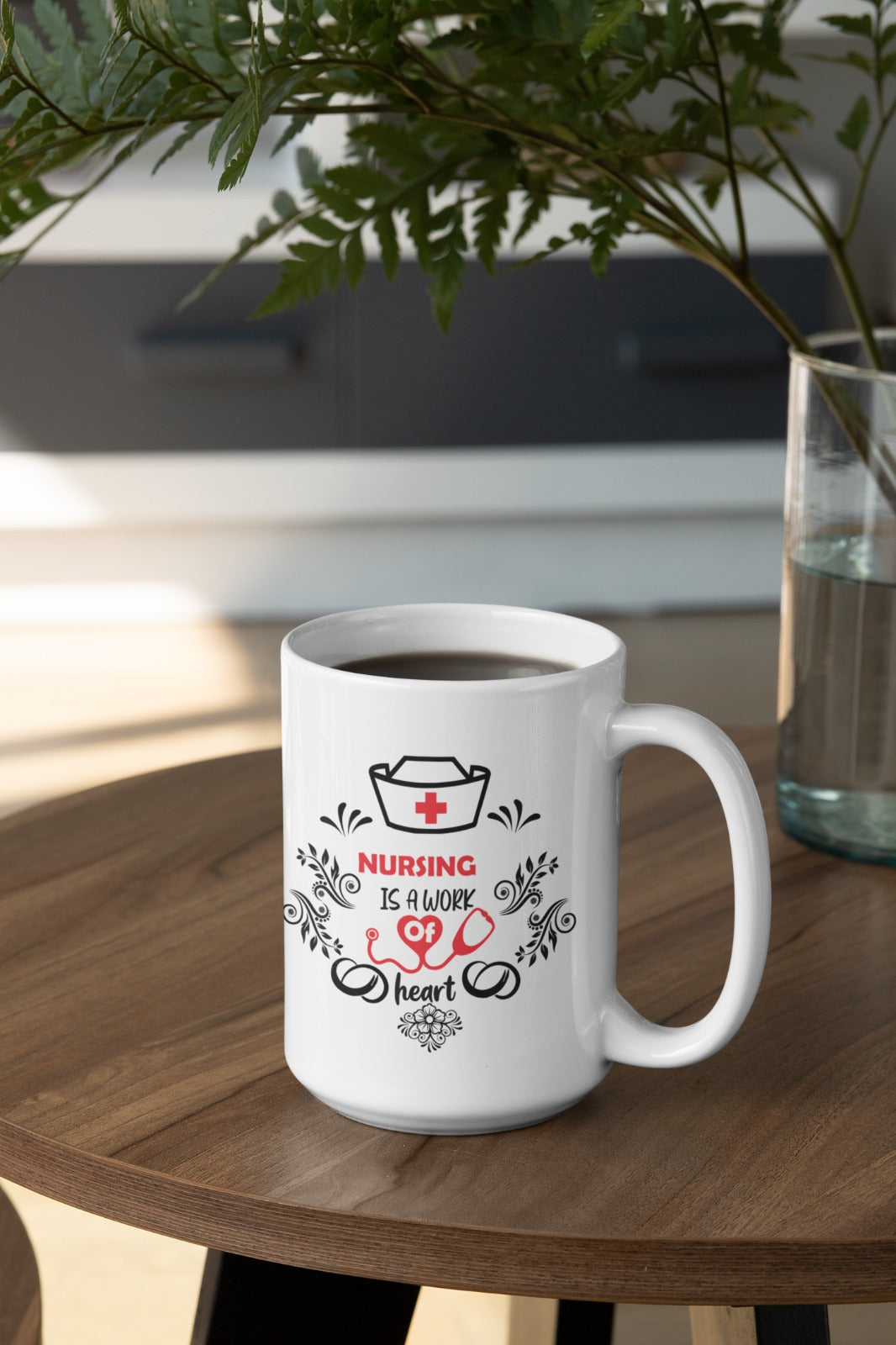 Charming Floral Ceramic Mug