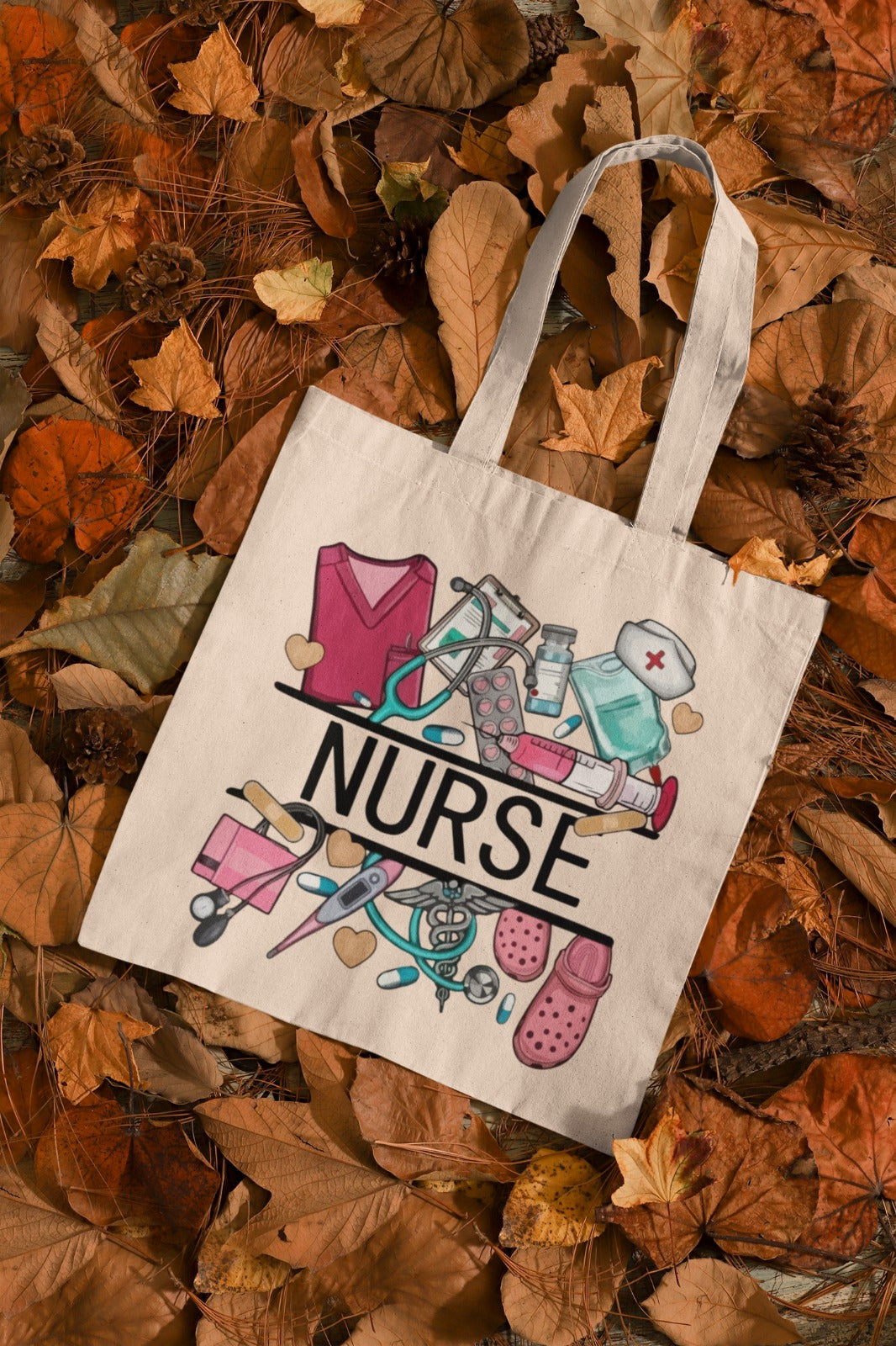 Nurse Appreciation Cotton Canvas Tote Bag