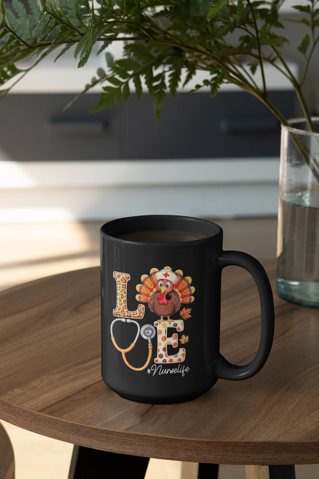 Thanksgiving Nurse Love Mug