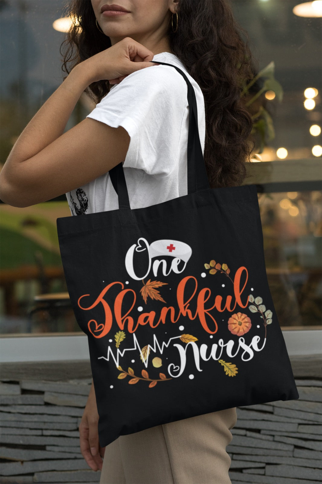 Thankful Nurse Tote Bag