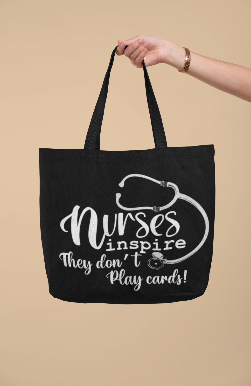 Nurse Appreciation Tote Bag, Medical Professional Gift, Nurse Thank You Bag, Inspirational Nurse Bag, Nurse Graduation Tote, Nursing Bag