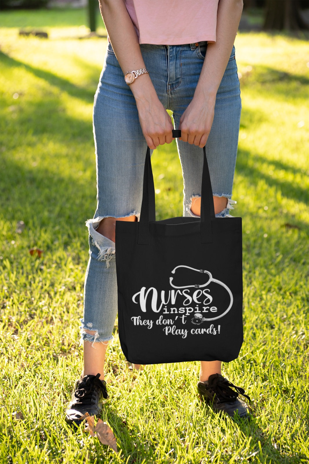 Nurse Appreciation Tote Bag, Medical Professional Gift, Nurse Thank You Bag, Inspirational Nurse Bag, Nurse Graduation Tote, Nursing Bag