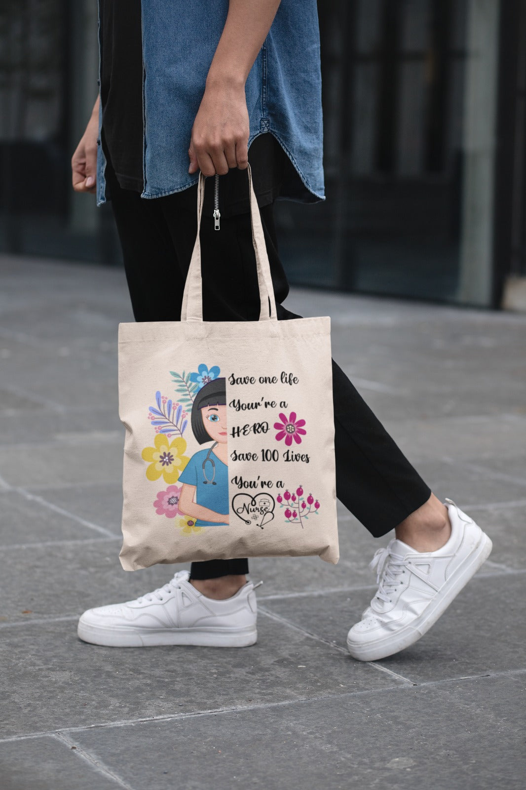 Nurses Tote Bag, Nursing Tote Bag, Gift for Nurses, Medical Tote Bag, Nurse Appreciation, Nursing Student Bag, Nurse Tote, Nursing Week Bag