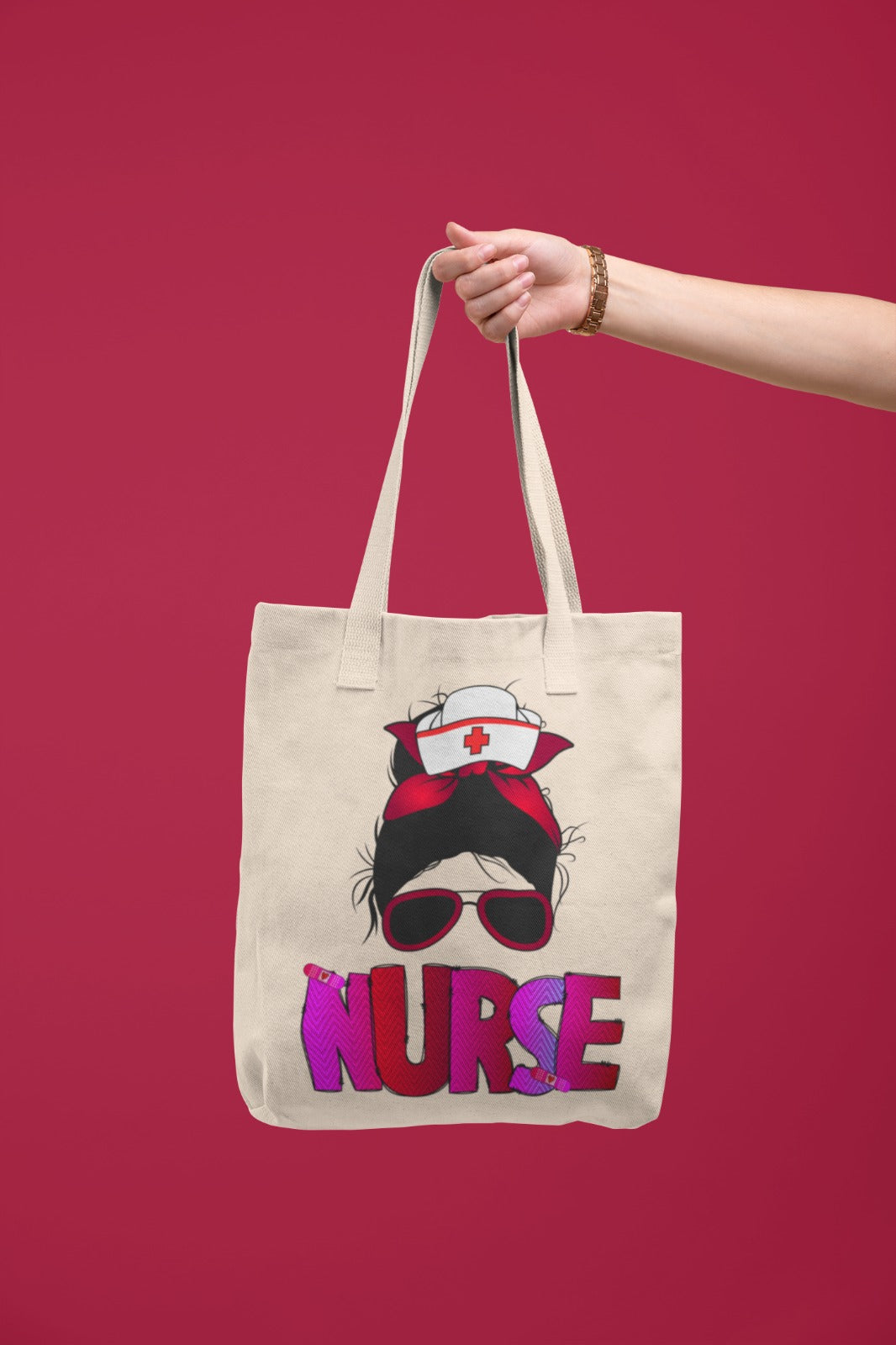 Nurse Tote Bag, Medical Professional Gift, RN Shoulder Bag, Healthcare Worker Tote, Hospital Appreciation Bag, Nurse Week Tote, Nursing Bag