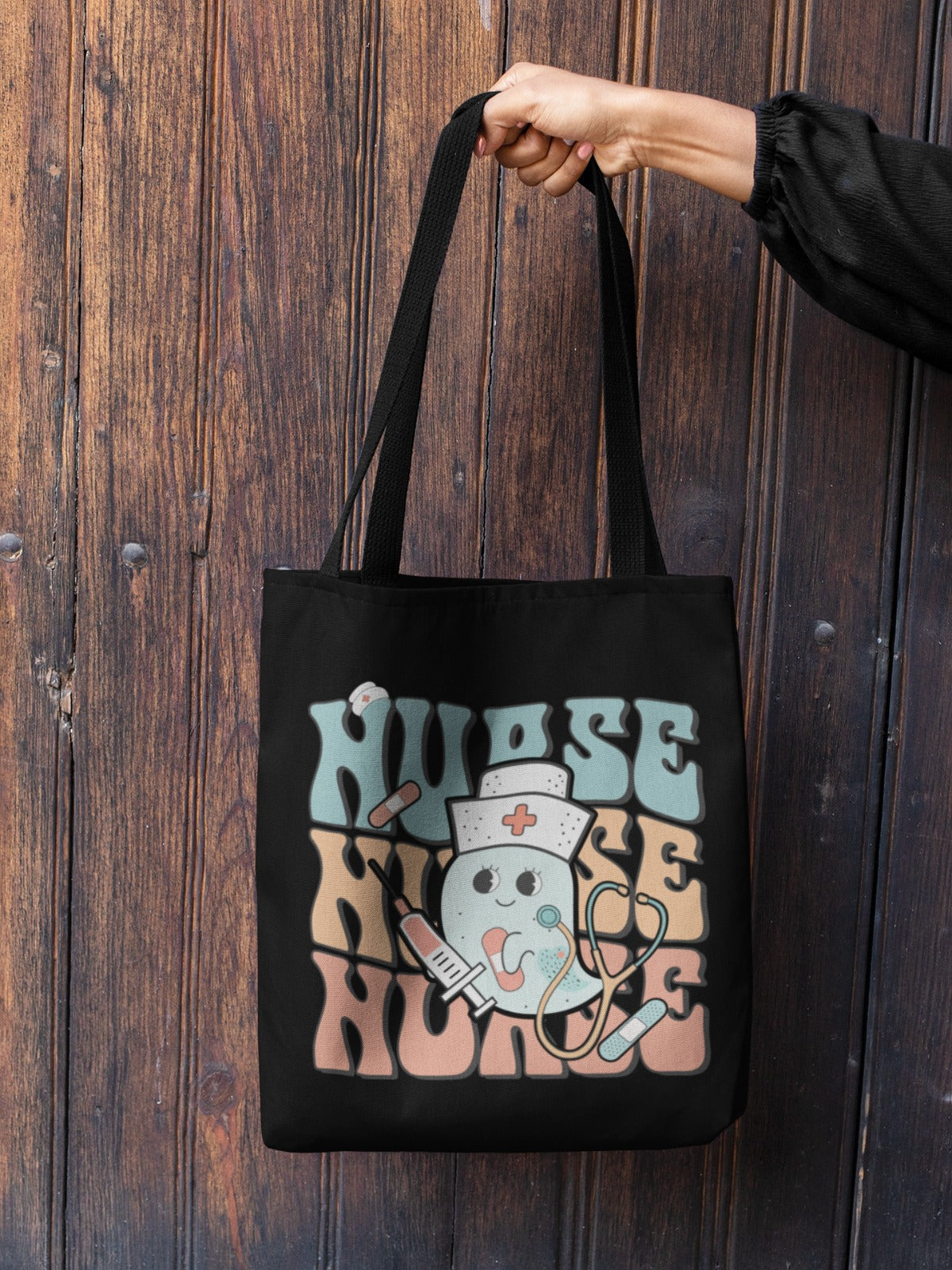 Nurse Tote Bag, Medical Professional Canvas Tote, RN Appreciation Gift, Healthcare Worker Tote, Nurse Graduation , Hospital Bag, Nursing Bag