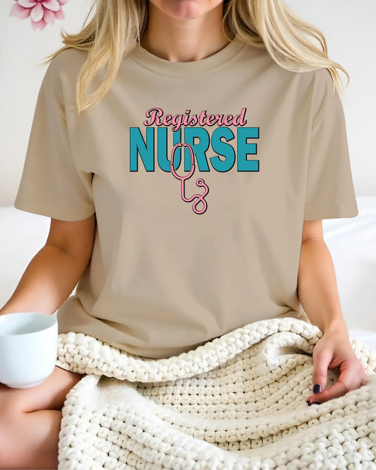 Nurse Jersey Tee, Nurse Life Shirt, Gift for Nurses, Medical Professional Apparel, Healthcare Pride, Cute Nurse T-Shirt