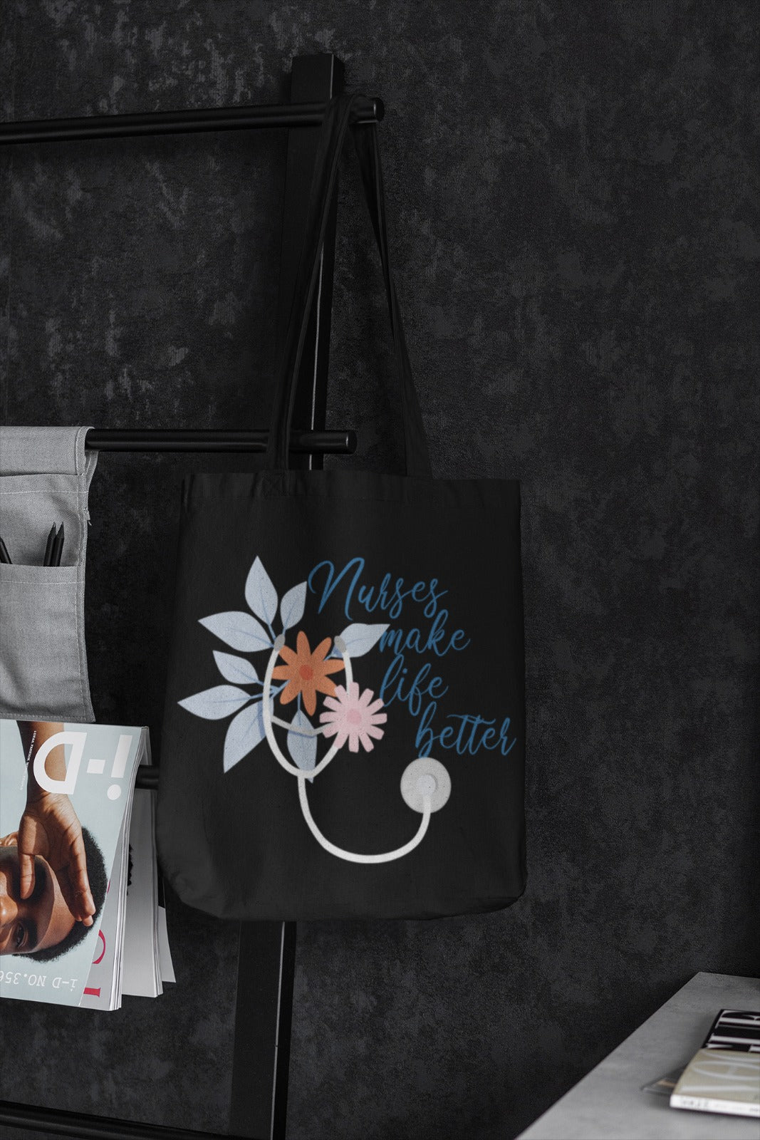 Nurse Tote Bag, Medical Tote Bag, Hospital Bag, RN Gift, Nurse Appreciation, Nursing Student Gift,Healthcare Worker Gift,Nursing Student Bag