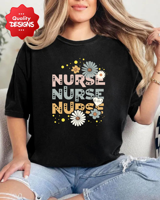 Nurse Appreciation Tee, Cute Nurse Tee, Gift for Healthcare Workers, Nurse Appreciation Day Shirt, Medical Staff Apparel