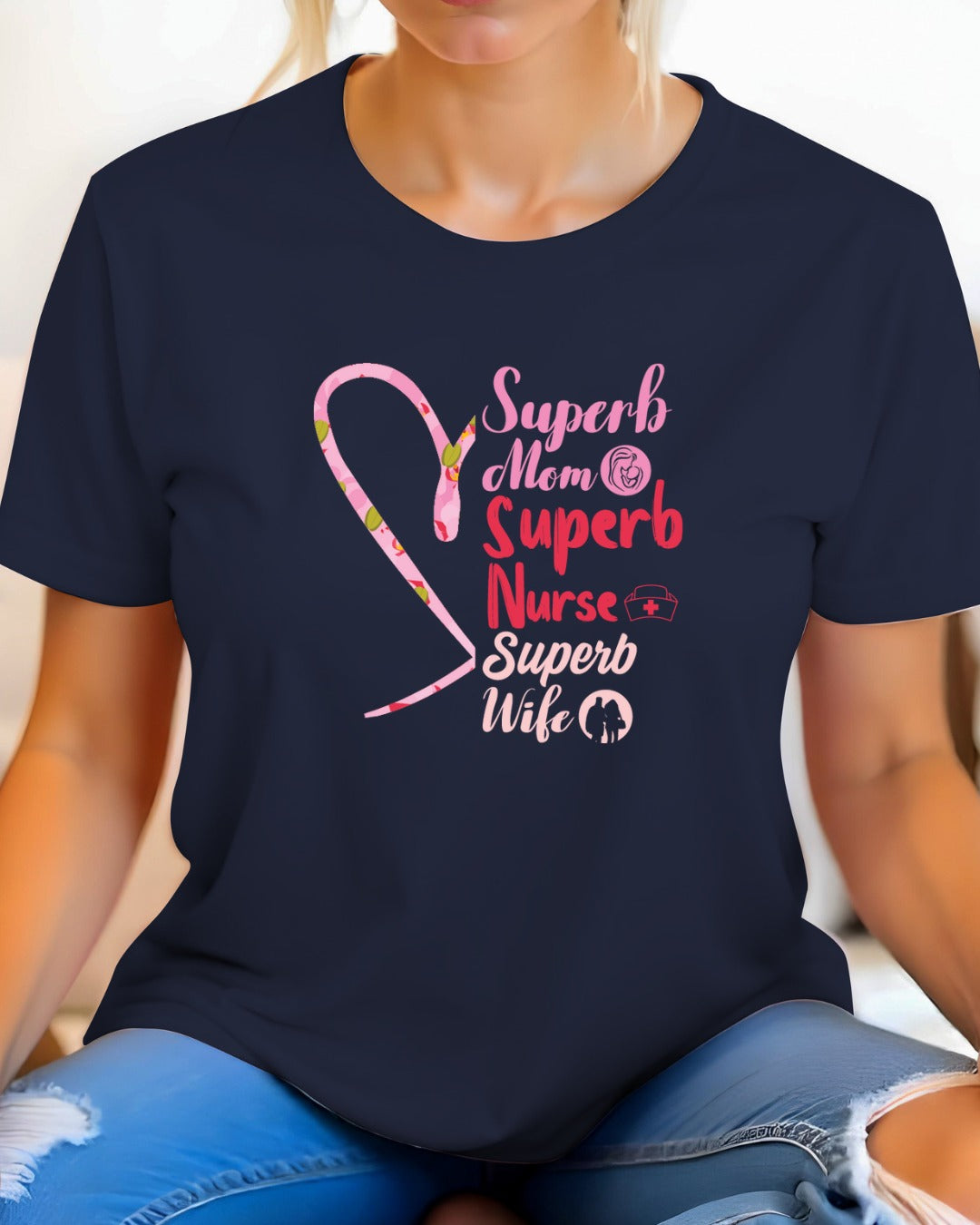 Superb Nurse Unisex Tee, Perfect Gift for Healthcare Heroes, Nursing Students, Medical Awareness Events, Casual Wear