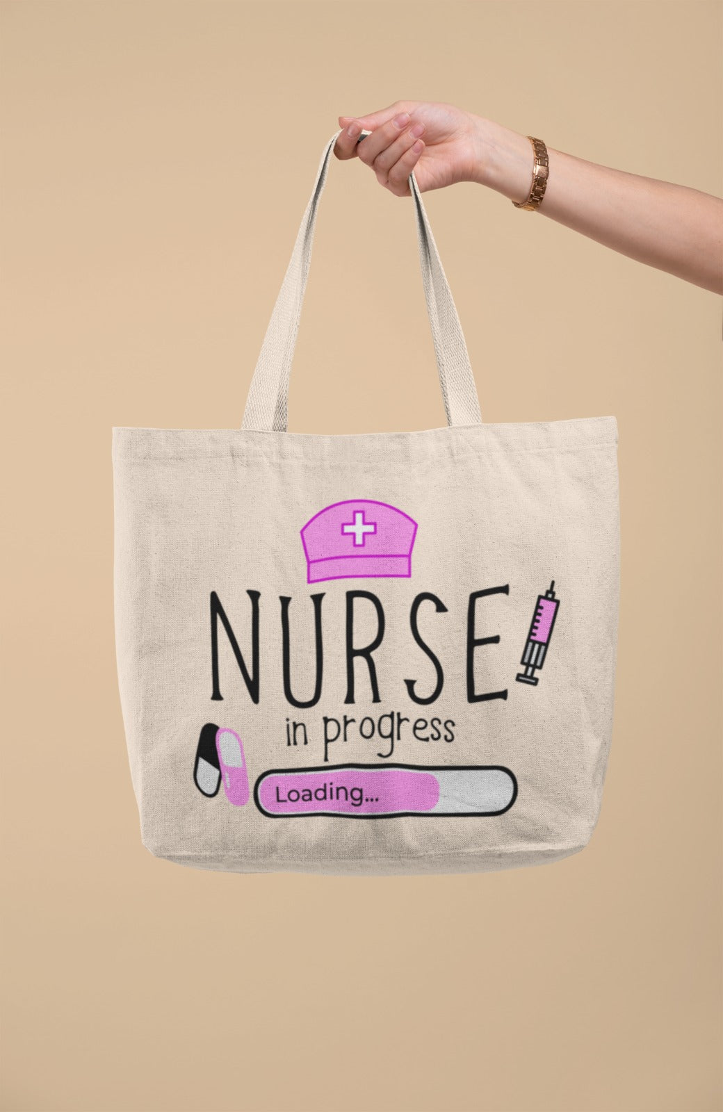 Nurse Tote Bag, Nursing Student Gift, Medical School Graduation, Future Nurse Appreciation, RN Tote Bag, Nursing Tote Bag, Gift For Nurses