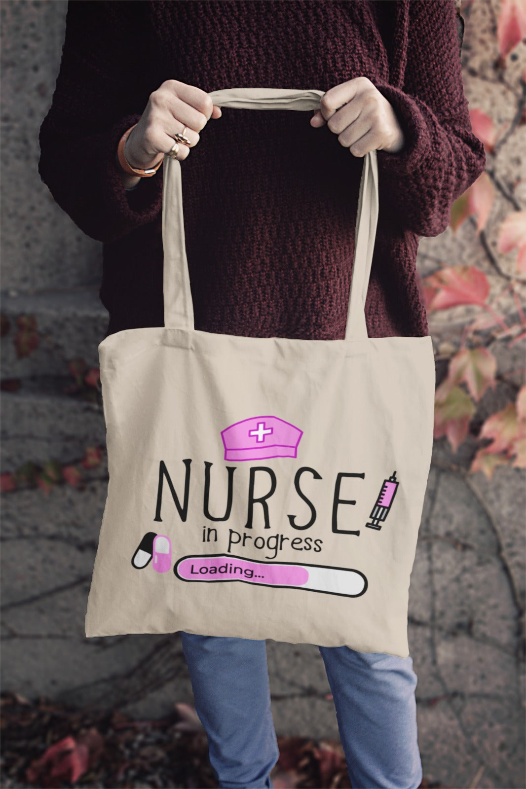 Nurse Tote Bag, Nursing Student Gift, Medical School Graduation, Future Nurse Appreciation, RN Tote Bag, Nursing Tote Bag, Gift For Nurses