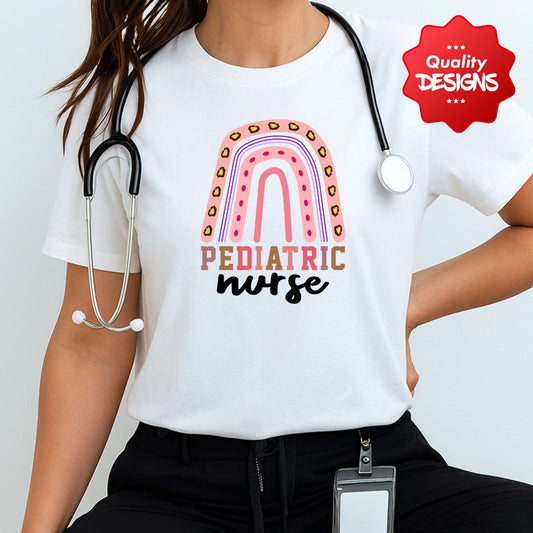 Pediatric Nurse T-shirt, Medical Scrubs Gift, Hospital Nurse T-shirt, Healthcare Worker Shirt, Gift For Nurses, Nursing Student Shirt