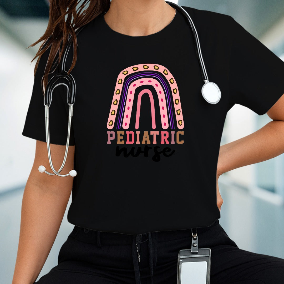 Pediatric Nurse T-shirt, Medical Scrubs Gift, Hospital Nurse T-shirt, Healthcare Worker Shirt, Gift For Nurses, Nursing Student Shirt