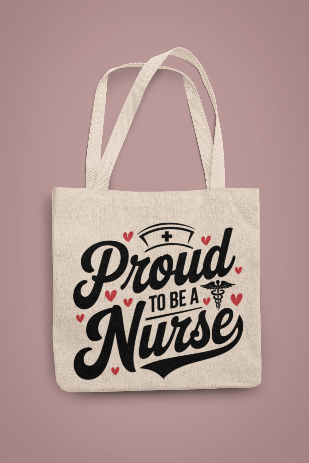 Proud Nurse Tote Bag, Nurse Gift, Medical Tote, Nursing Student Bag, RN Appreciation, Healthcare Worker Gift, Nurse Tote Bag, Gift For Nurses